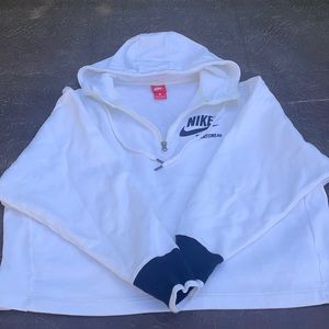 Nike Cropped Hooded Sweatshirt